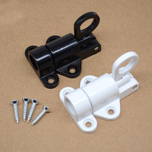 Aluminum Alloy Automatic Spring Latch Solid Door And Window Latch Door Bolt - BUNNY BAZAR