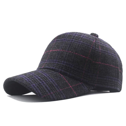 NEW stylish Men's and Women's Fashion Color Check Baseball Cap - BUNNY BAZAR