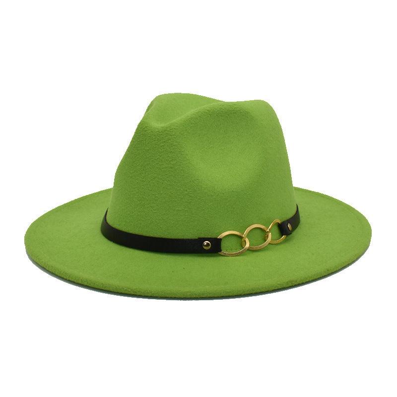 Women's Woolen Top Hat Belt Accessories - BUNNY BAZAR