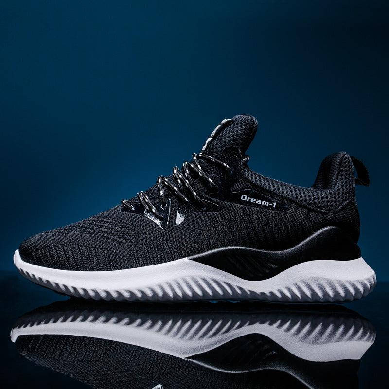 Flying Woven Shoes Breathable Men's Shoes Sports Casual Shoes Running Shoes - BUNNY BAZAR