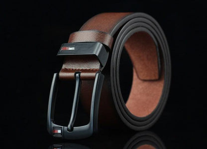 Fashion All-match Retro Men's Wide Belt - BUNNY BAZAR