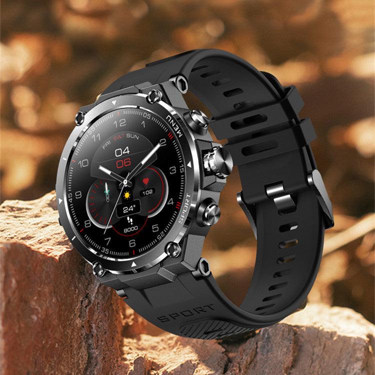 Outdoor Exercise Heart Rate Blood Oxygen Sleep Monitoring Smart Watch - BUNNY BAZAR