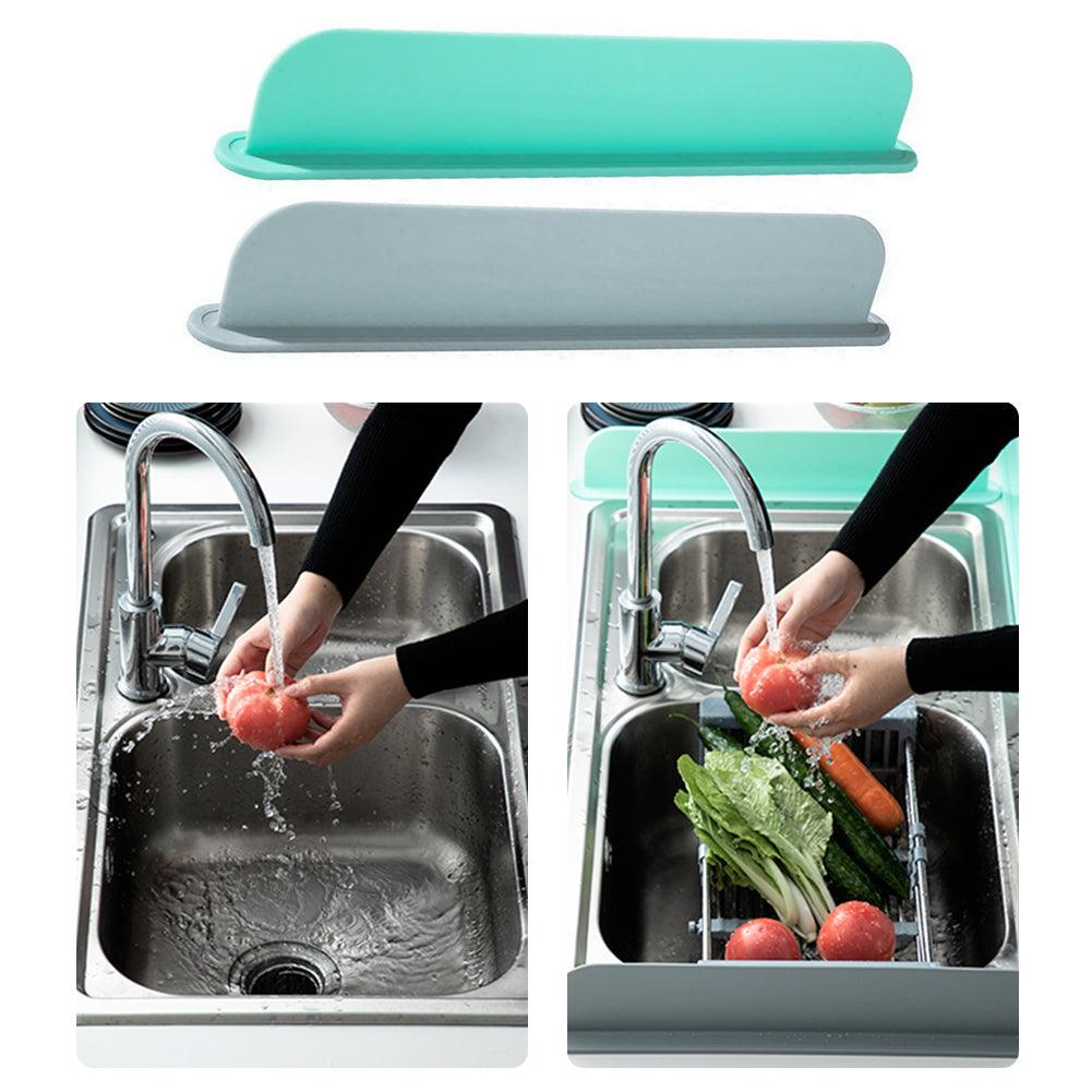 Vegetable Washing Basin With Splash-proof Baffle - BUNNY BAZAR