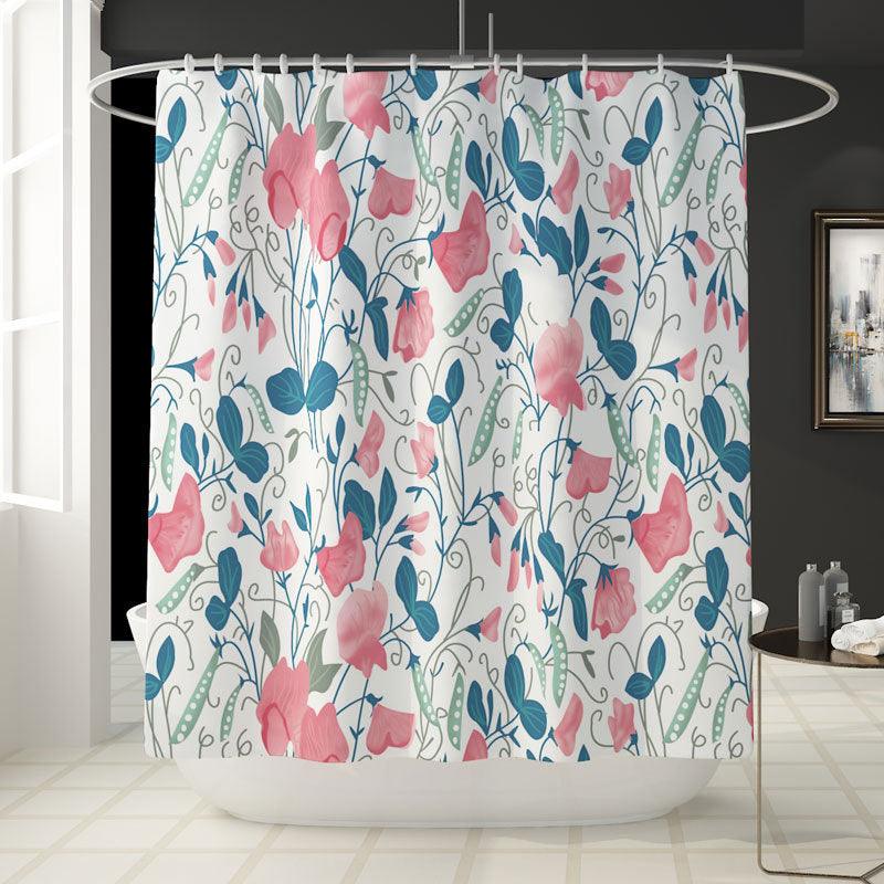 Daffodil Toilet Bathroom Shower Curtain Shower Partition - BUNNY BAZAR