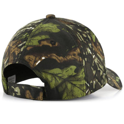 Baseball Cap Leaf Bionic Camouflage Cap Outdoor Field Training - BUNNY BAZAR