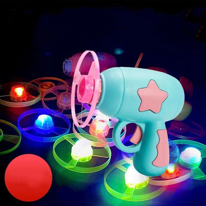 Pet Toy Dog Cat LED Light Toy Luminous Children's Party Toy Bamboo Dragonfly Toy Training Toy Pet Throw Launcher - BUNNY BAZAR