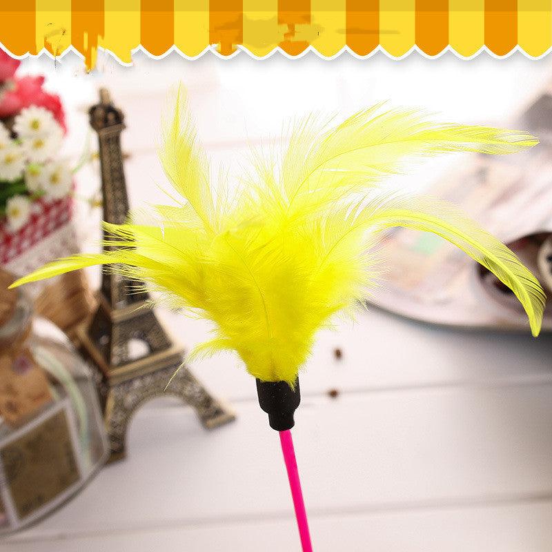 Feather Funny Tumbler Pet Cat Toy - BUNNY BAZAR