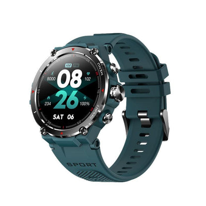 Outdoor Exercise Heart Rate Blood Oxygen Sleep Monitoring Smart Watch - BUNNY BAZAR