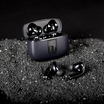 Jerry X08 Digital Display Private Model Subwoofer Fourth Generation In-Ear Wireless - BUNNY BAZAR