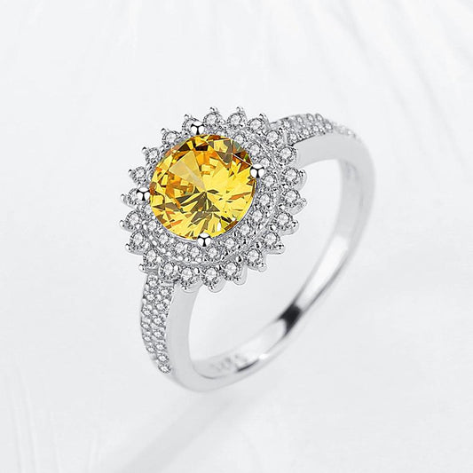 Explosive Style Luxury Women's Ring In Sterling Silver - BUNNY BAZAR