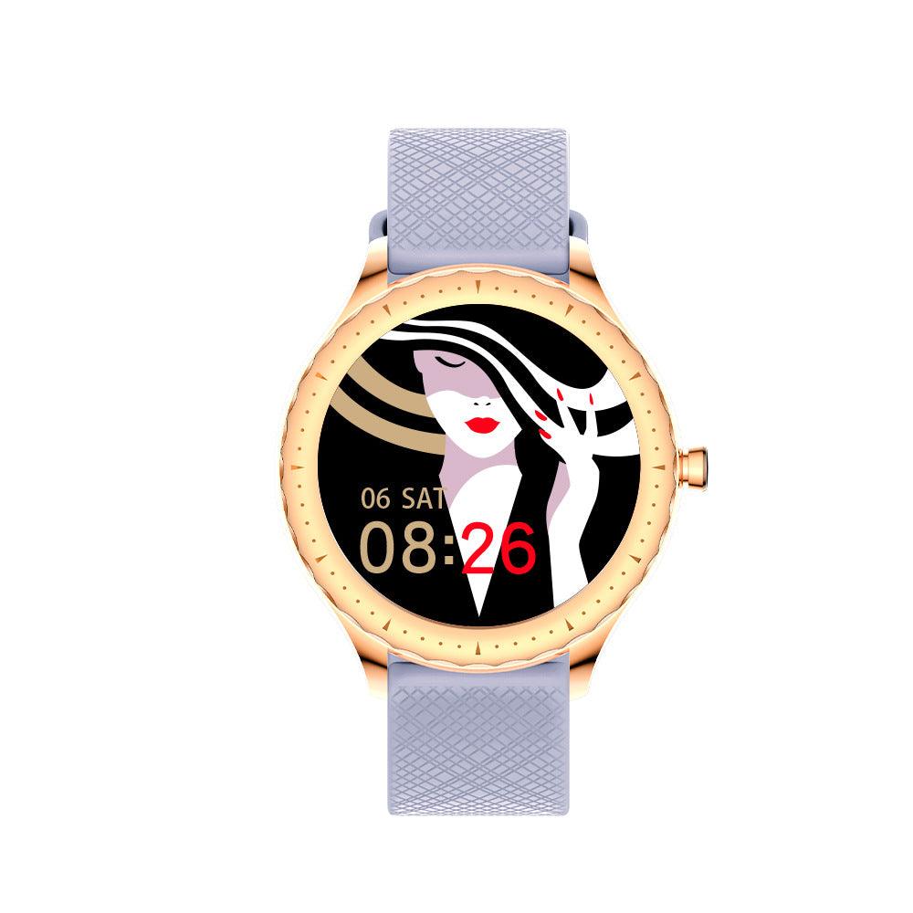 Smart Watch Women's Round Dial Multifunction - BUNNY BAZAR