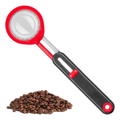 Adjustable Coffee Measuring Spoon Plastic With Scale - BUNNY BAZAR