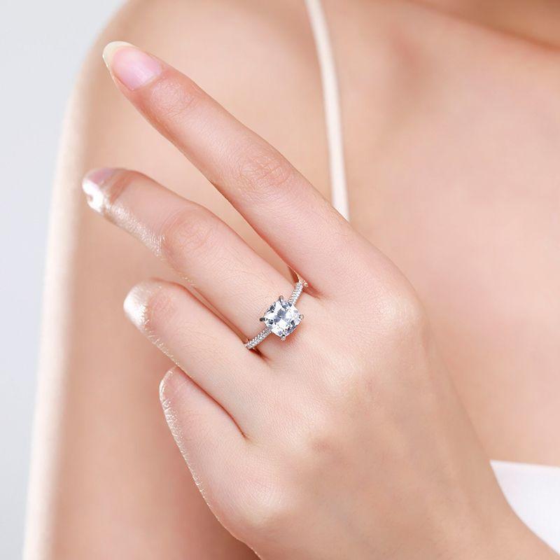 Sterling Silver Ring Women Fashion Luxury - BUNNY BAZAR