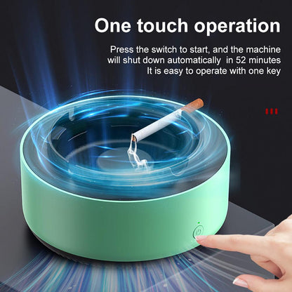 Air Purifier Ashtray Intelligent Electronic Ashtray For Filtering Second-Hand Smoke From Cigarettes Remove Smoking Home Office - BUNNY BAZAR