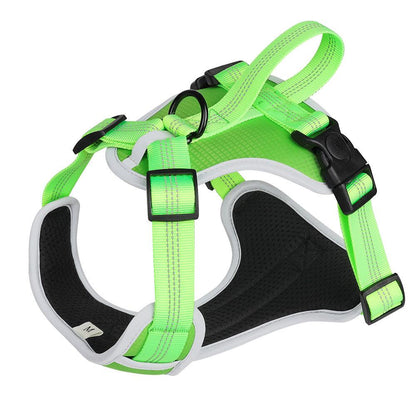 Explosion-proof Big Dog Chest Strap Vest Pet Hand Holding Rope - BUNNY BAZAR