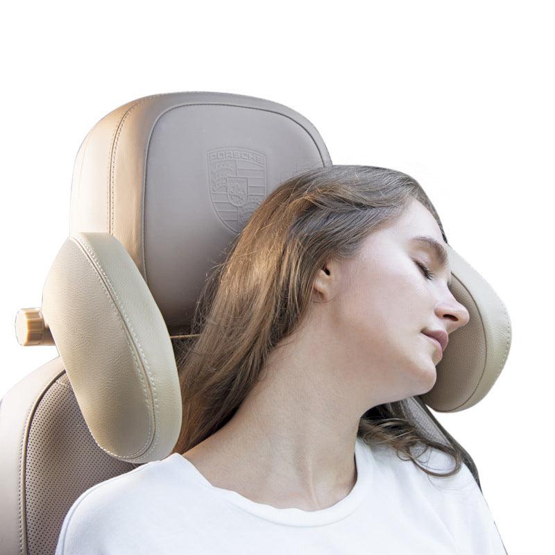 Car headrest pillow Sleep Adjustable Side Car Soft Travel Seat Headrest - BUNNY BAZAR