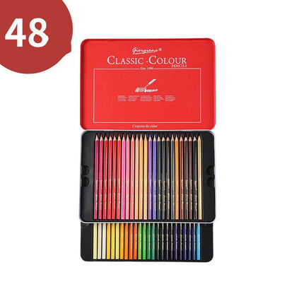 Oil Color Pencil Set Color Triangle Painting - BUNNY BAZAR