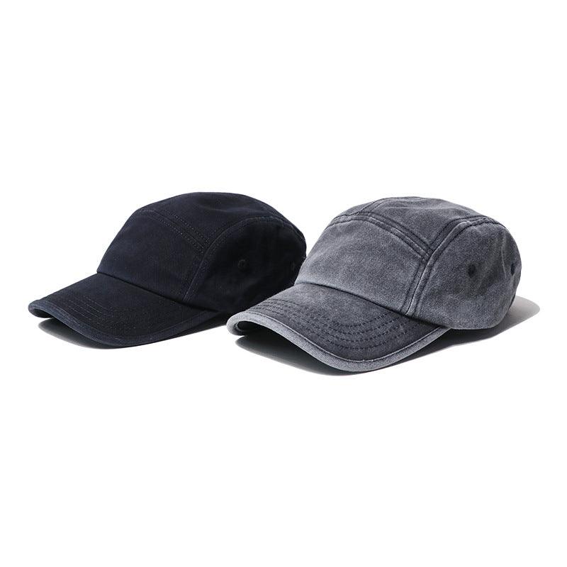 Men's And Women's Old Five-piece Baseball Caps Washed Retro - BUNNY BAZAR