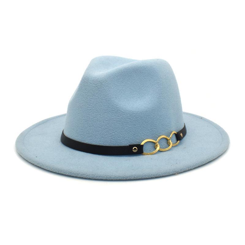 Women's Woolen Top Hat Belt Accessories - BUNNY BAZAR